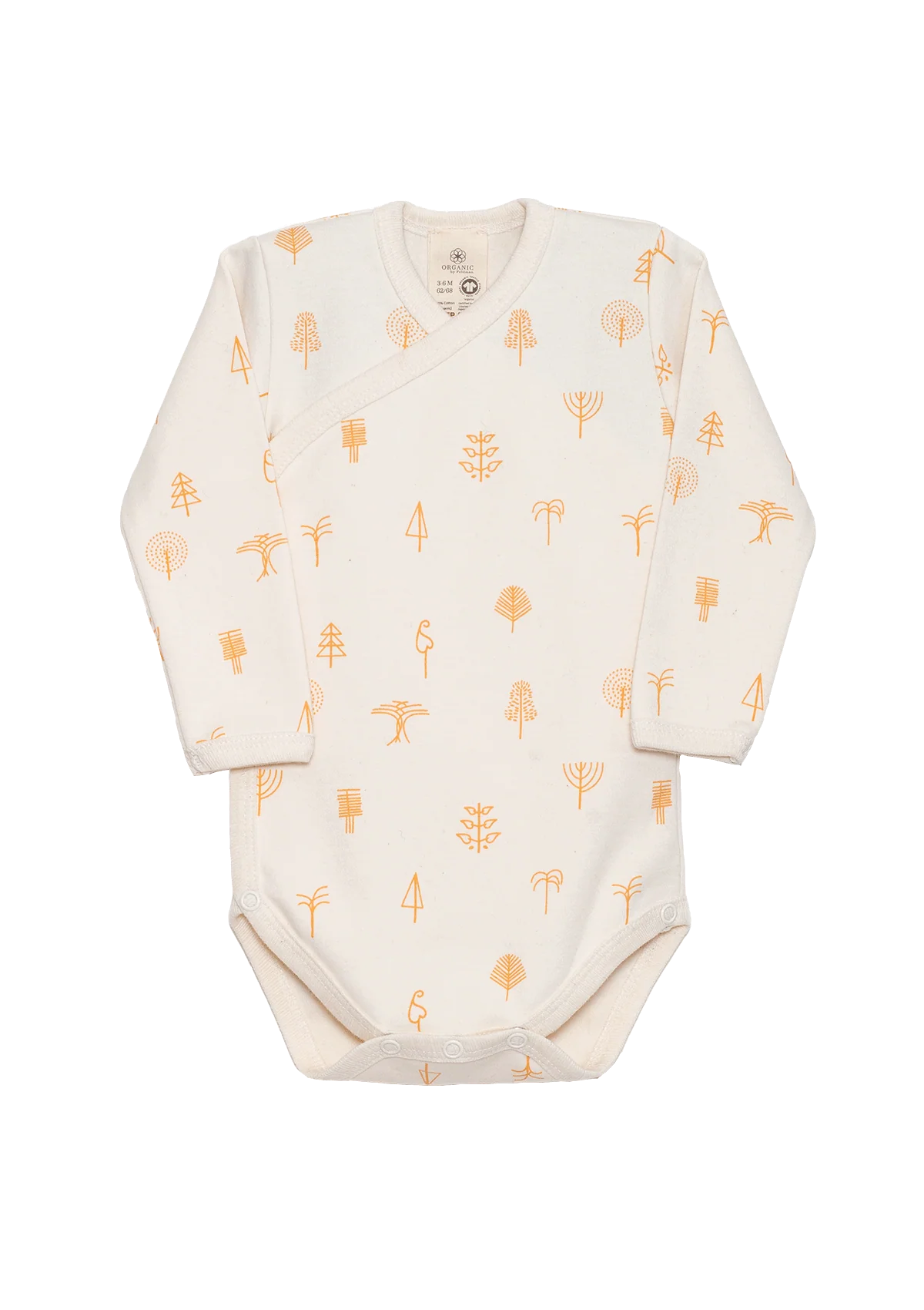 Organic by Feldman | Wrap Body Long Sleeve | Protective Forest