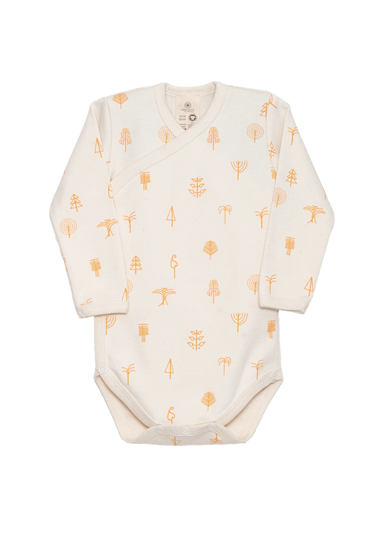 Organic by Feldman | Wrap Body Long Sleeve | Protective Forest
