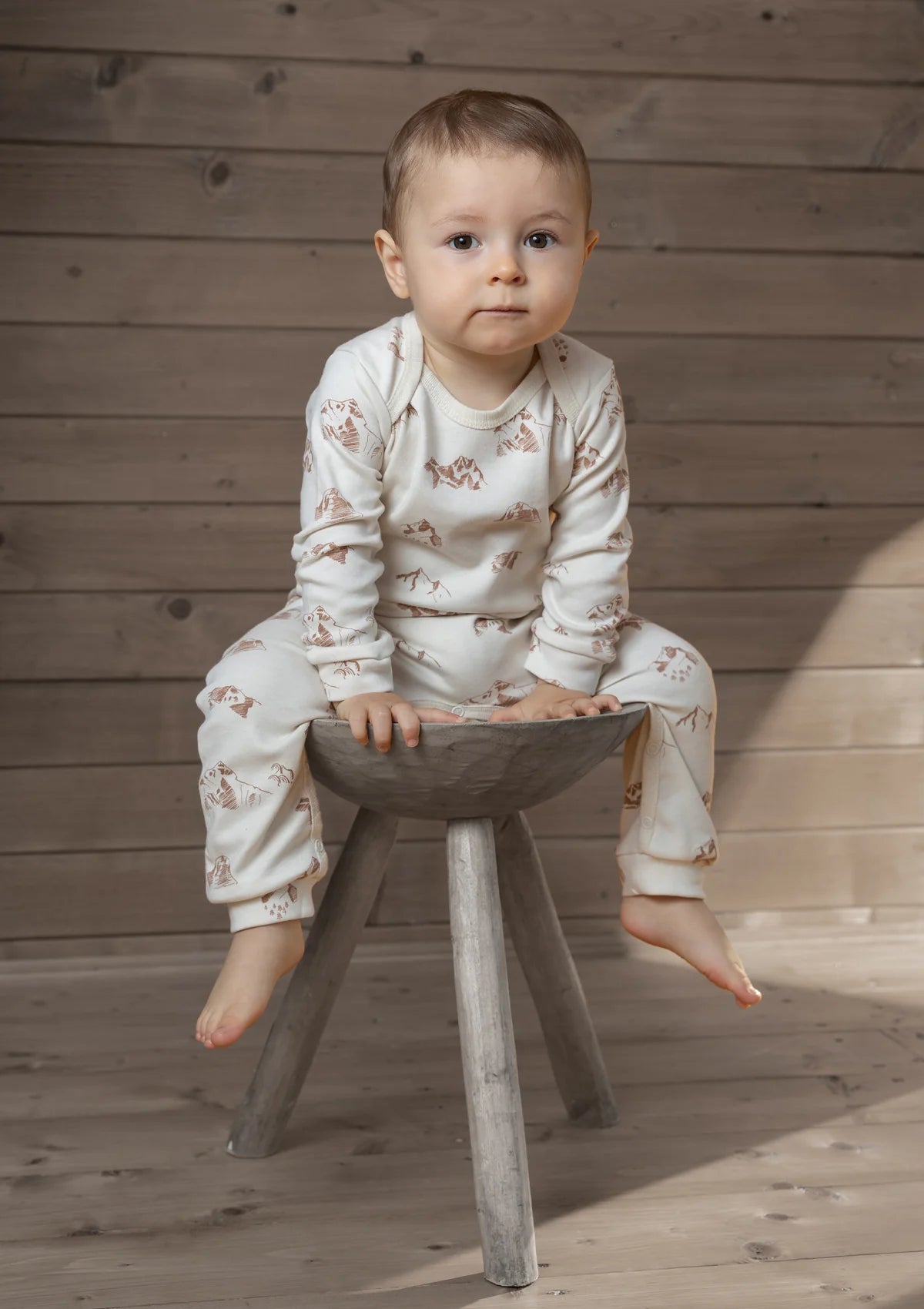 Organic by Feldman | Long-Sleeved Play Suit | Healing Mountains