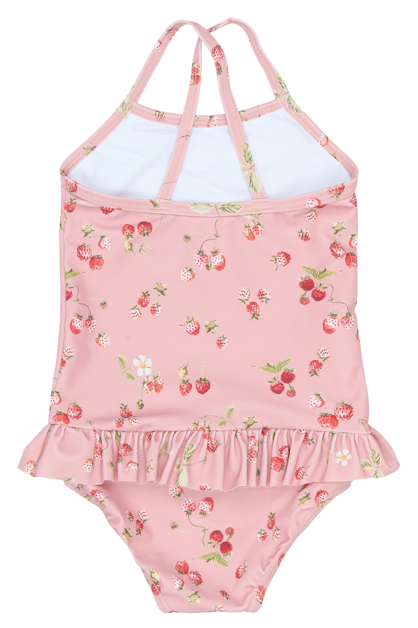 petit piao | Swimsuit | Misty Rose Strawberry AOP