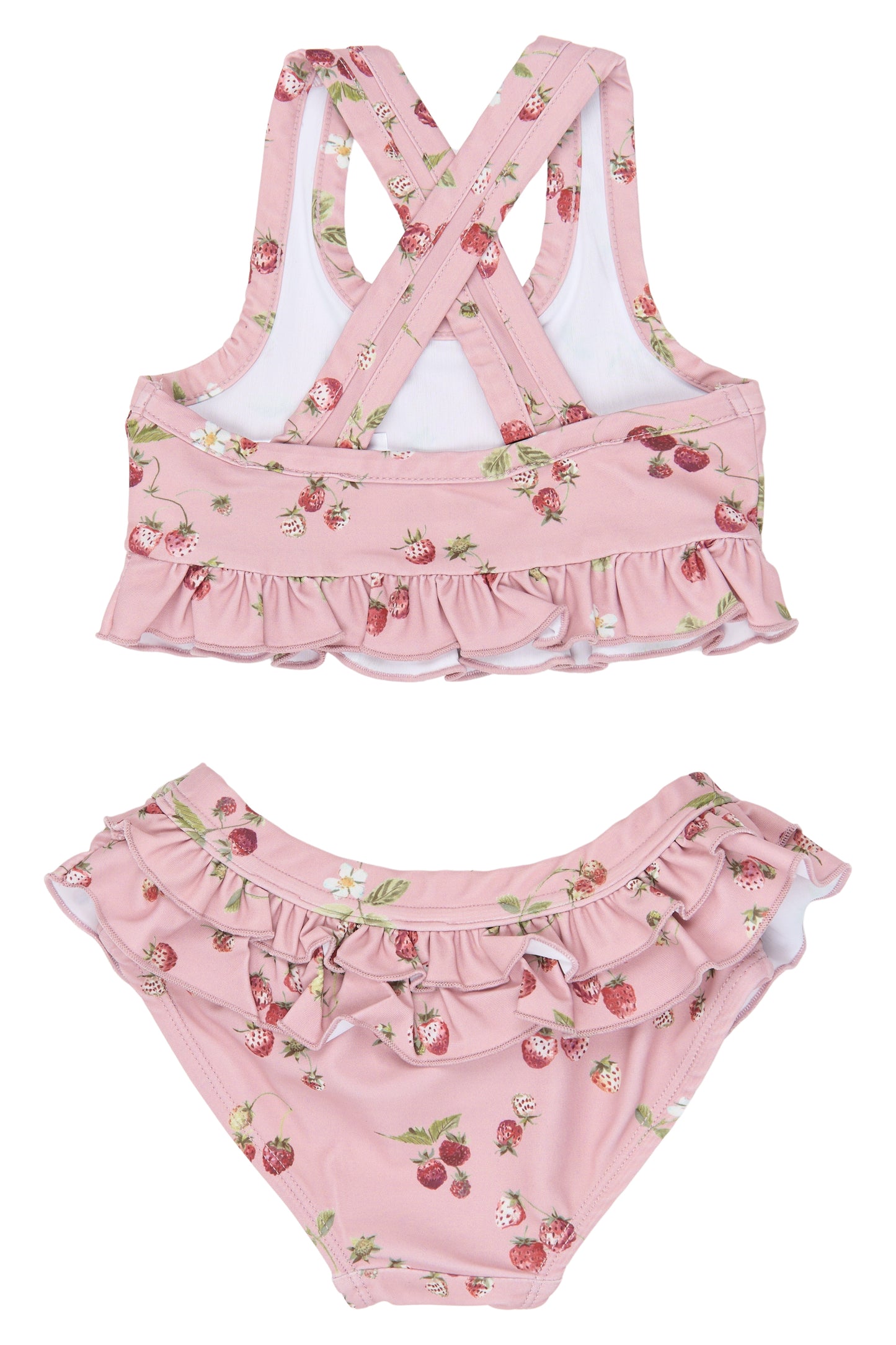 petit piao | Bikini | Misty Rose Strawberry AOP