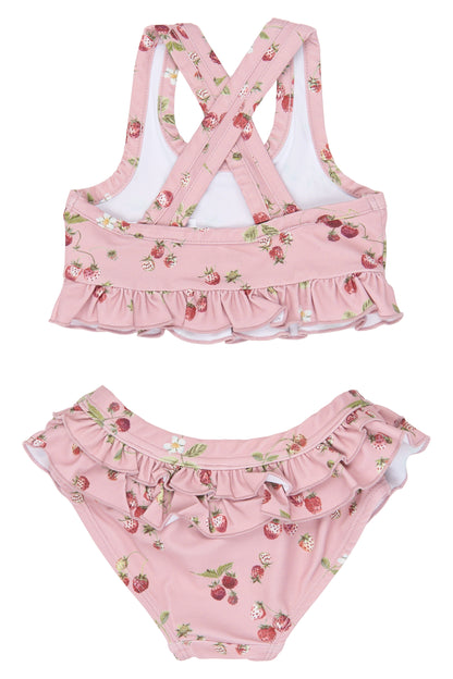 petit piao | Bikini | Misty Rose Strawberry AOP