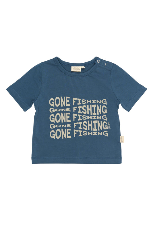 petit piao | T-Shirt | Dark Denim