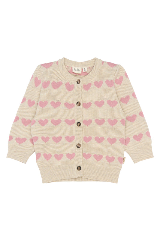 petit piao | Cardigan | Fog Heart AOP