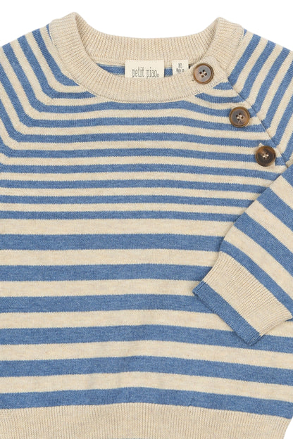 petit piao | Cardigan | Infinity Striped