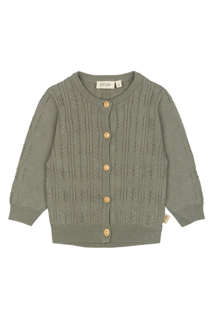petit piao | Cardigan | Dusty Moss