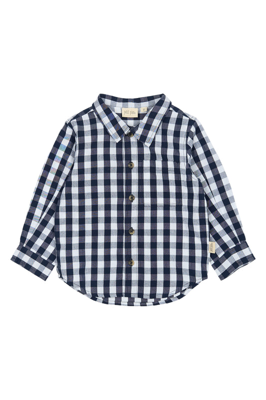 petit piao | Hemd | Blue Check