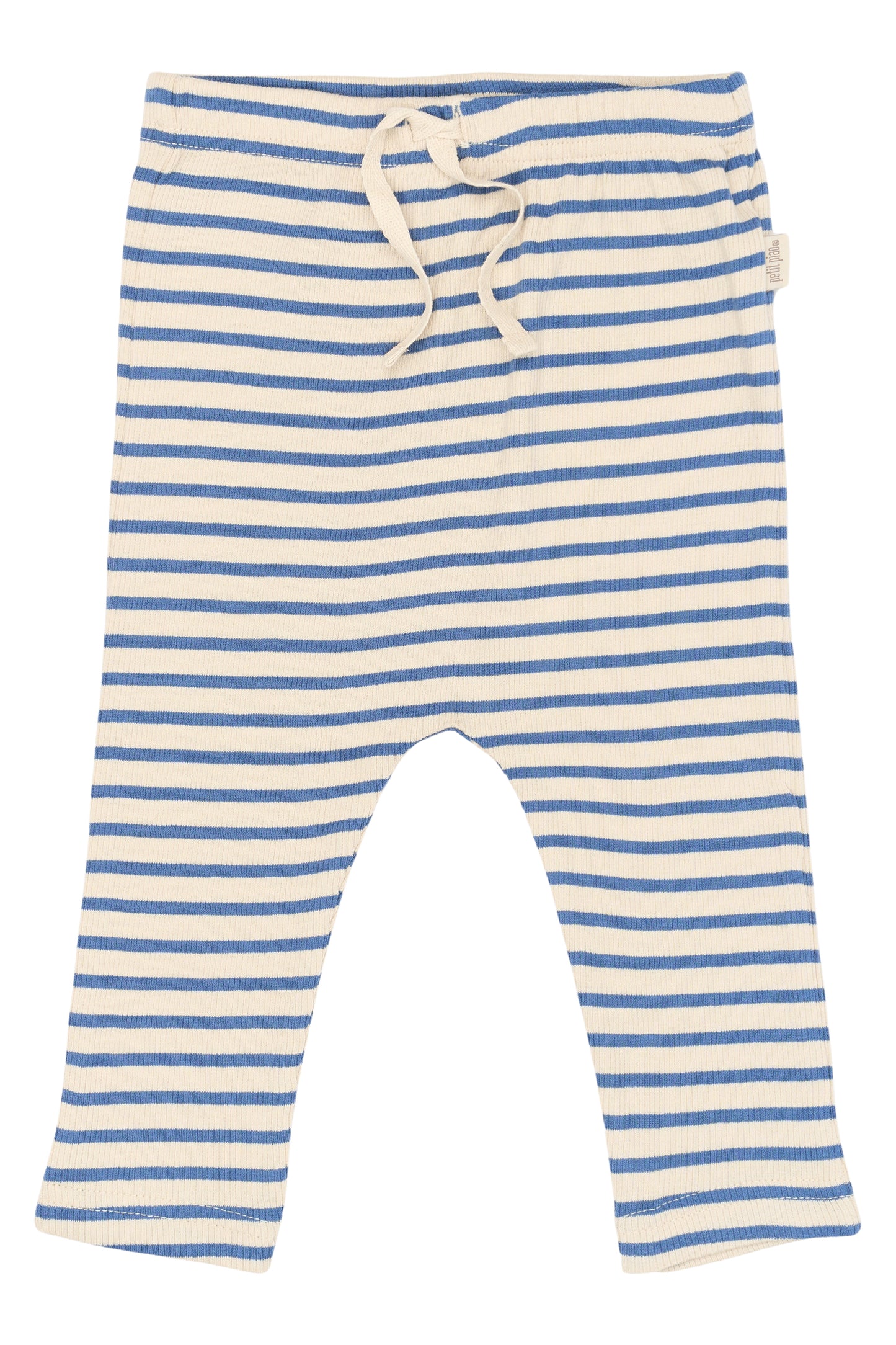 petit piao | Trousers | True navy/off white