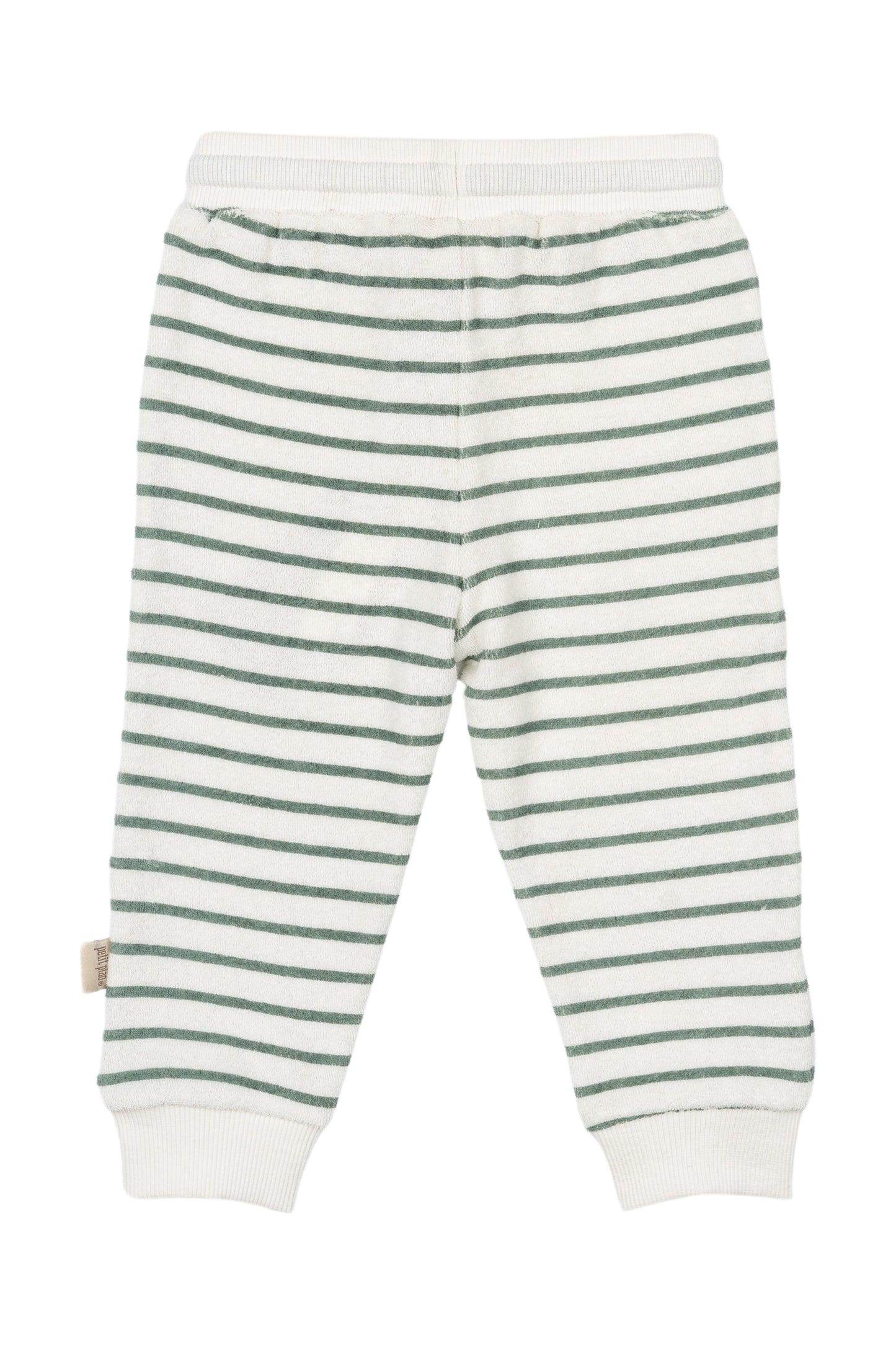 petit piao | Jogging Bottoms | Off-white/green