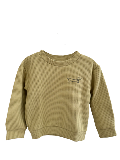 MerryMinis | Lotta & Poldi Sweatshirt | Waffle Piqué