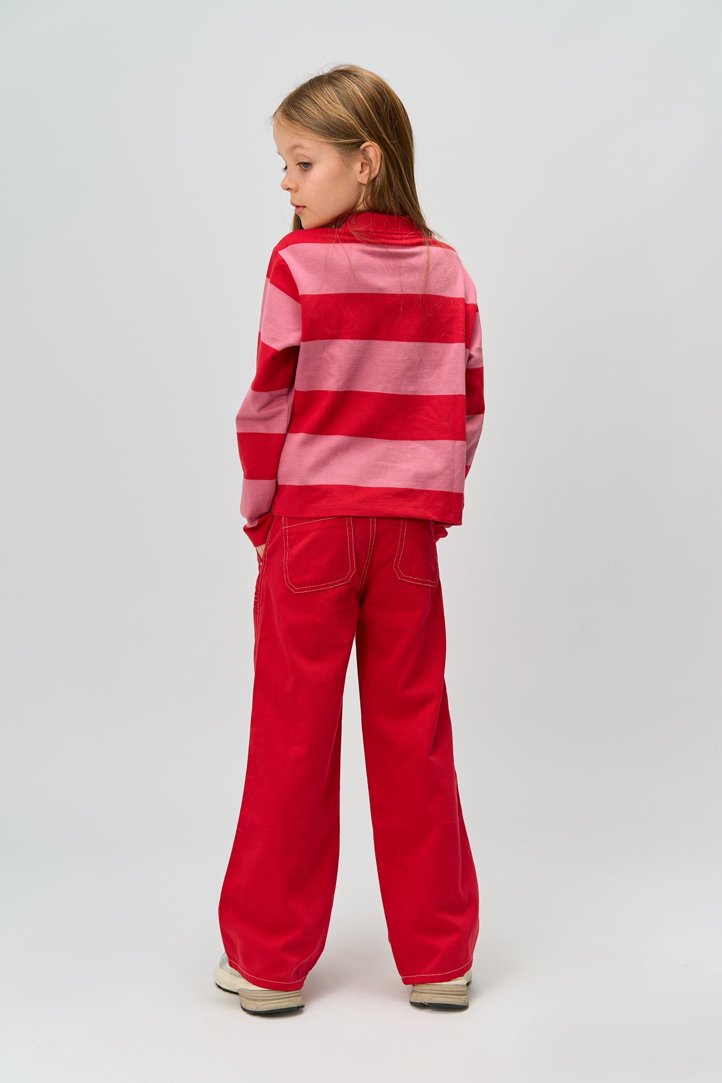 The New | Polo Longsleeve | Ski Patrol Striped