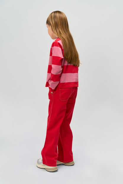 The New | Polo Longsleeve | Ski Patrol Striped