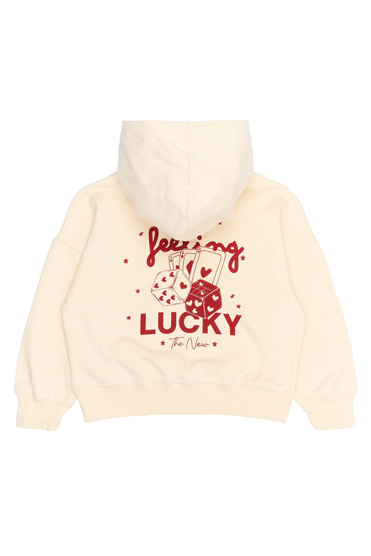 The New | Hoodie | Gardenia AOP