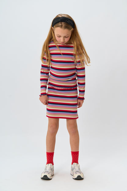 The New | Long Sleeve Shirt | Multi Striped