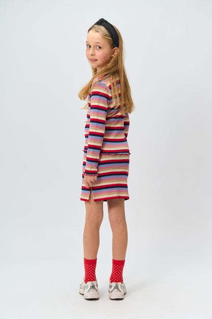 The New | Long Sleeve Shirt | Multi Striped