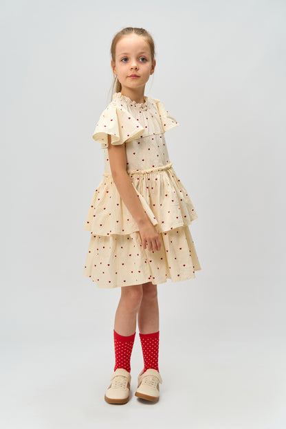 The New | Dress | Gardenia AOP