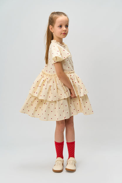 The New | Dress | Gardenia AOP