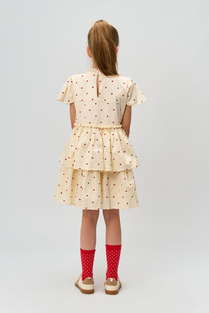 The New | Dress | Gardenia AOP