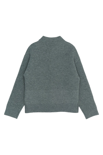 Neu | Strickjacke | Blau meliert