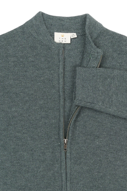 Neu | Strickjacke | Blau meliert