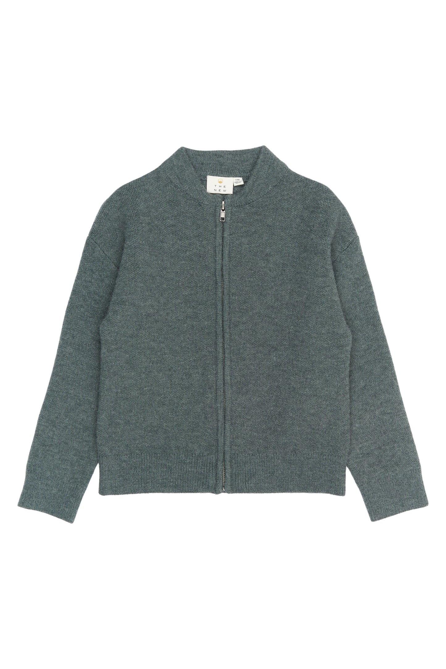 Neu | Strickjacke | Blau meliert