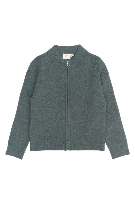 The New | Cardigan | Blue Melange