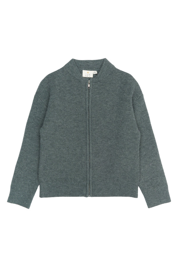 The New | Cardigan | Blue Melange