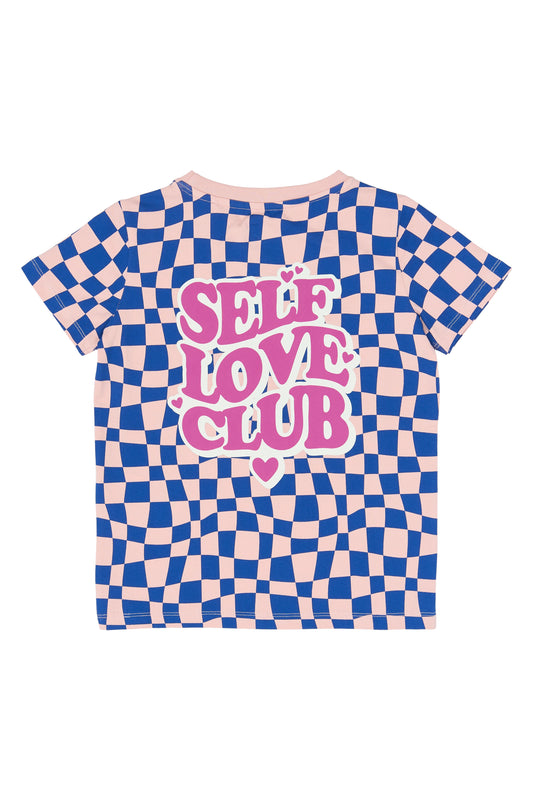 The New | T-Shirt | Silver Pink AOP
