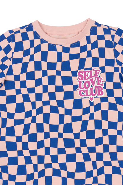 The New | T-Shirt | Silver Pink AOP