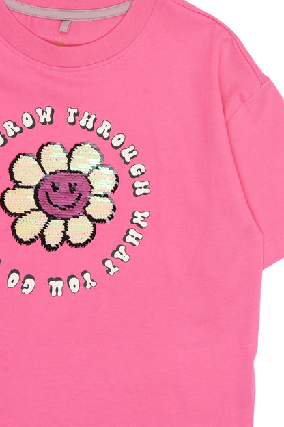 The New | T-Shirt | Carmine Rose