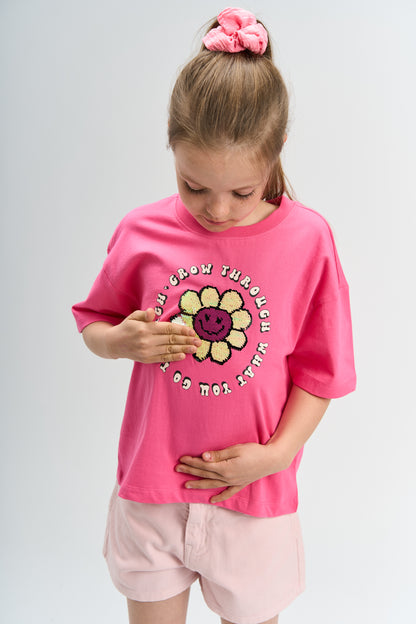 The New | T-Shirt | Carmine Rose