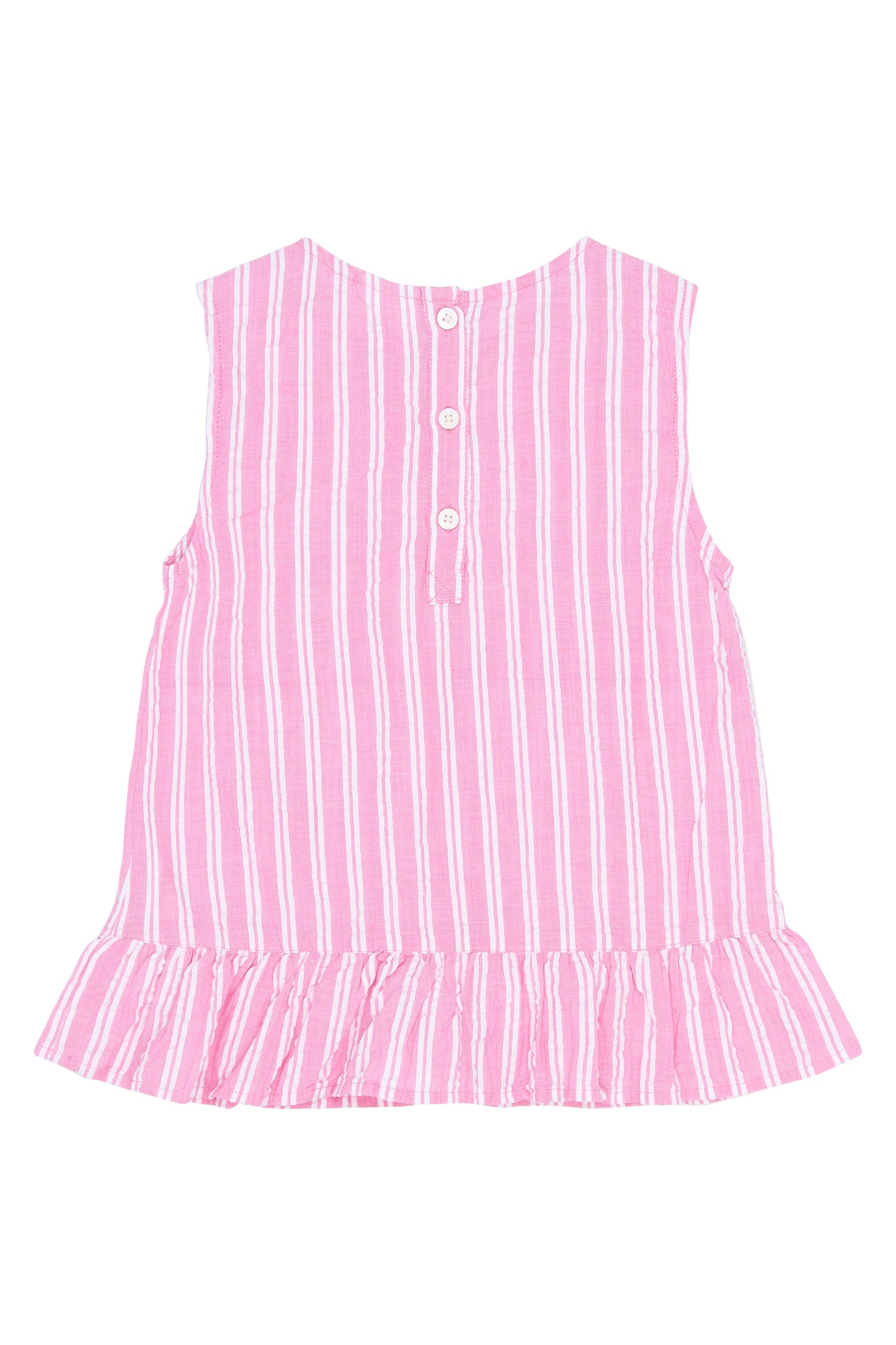 The New | Top | Carmine Rose Striped
