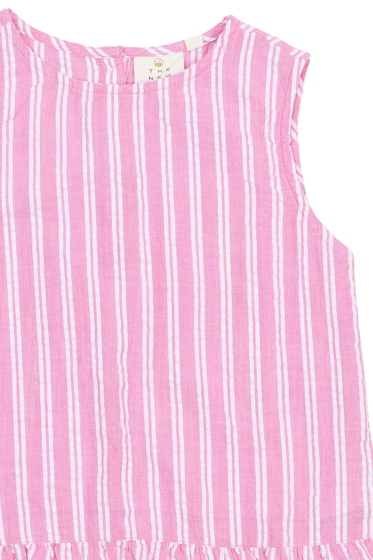 The New | Top | Carmine Rose Striped