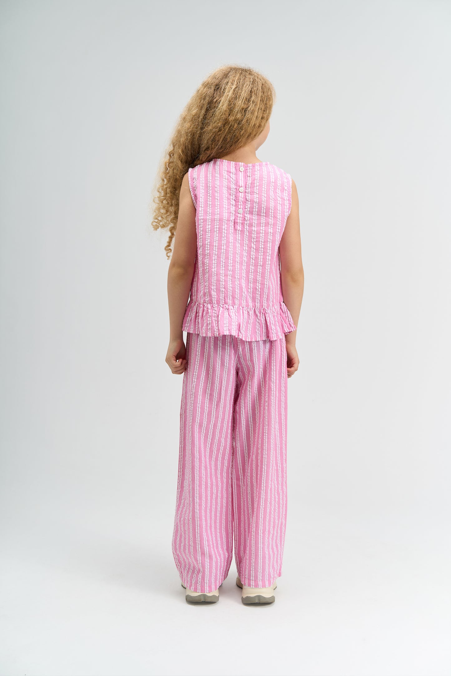 The New | Top | Carmine Rose Striped