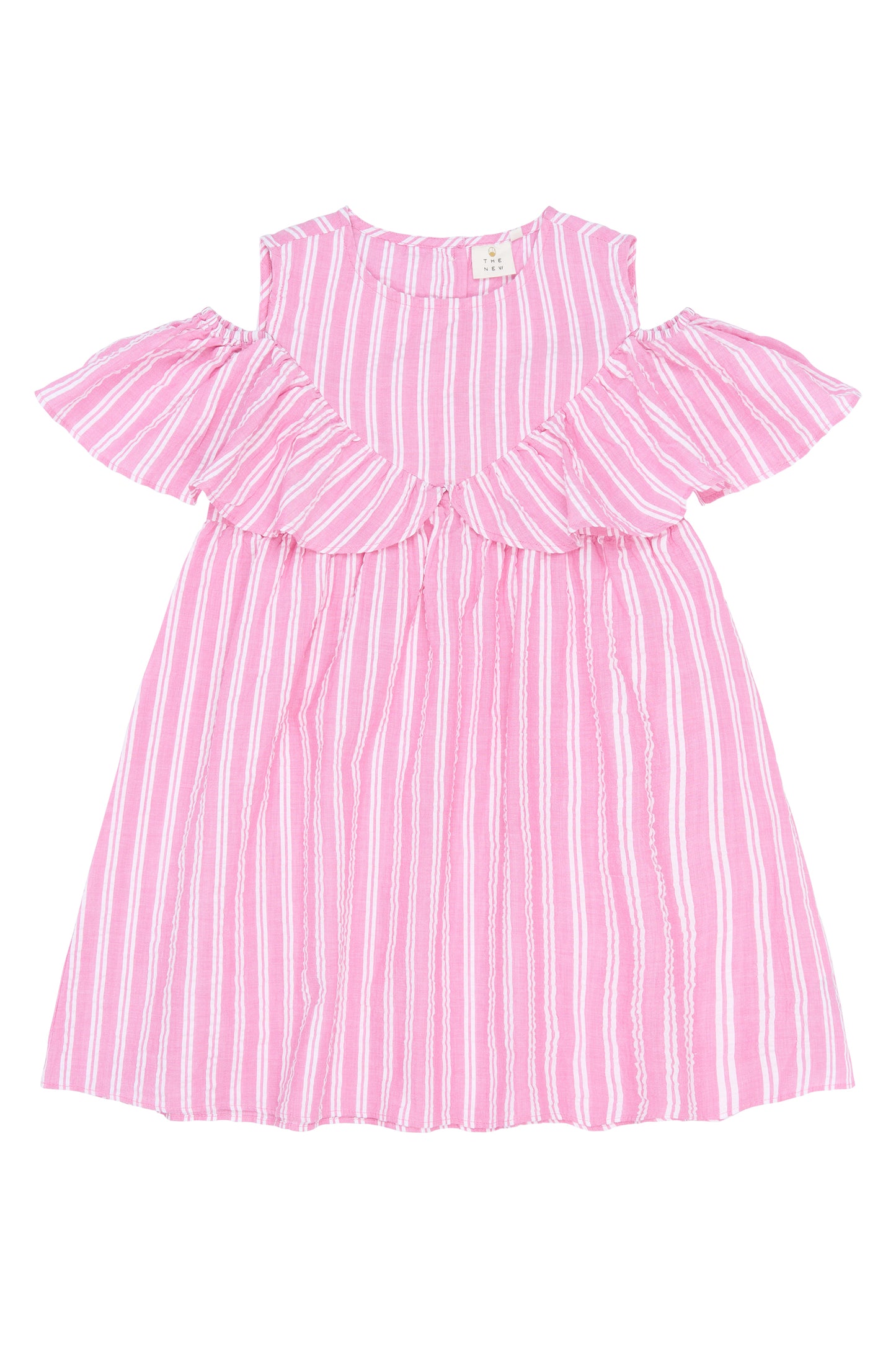 The New | Dress | Carmine Rose Striped