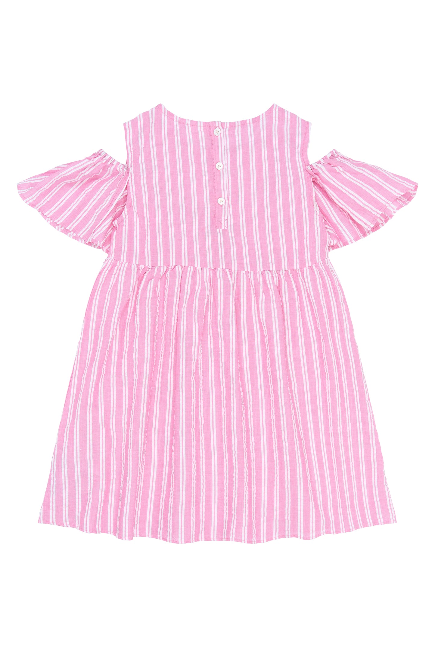 The New | Dress | Carmine Rose Striped