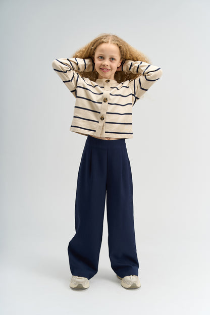 The New | Trousers | Navy Blazer