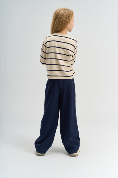 The New | Trousers | Navy Blazer
