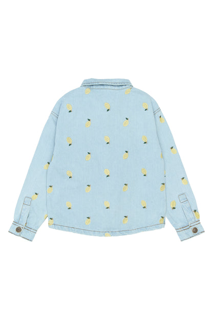 The New | Overshirt | Light Blue Denim EMB