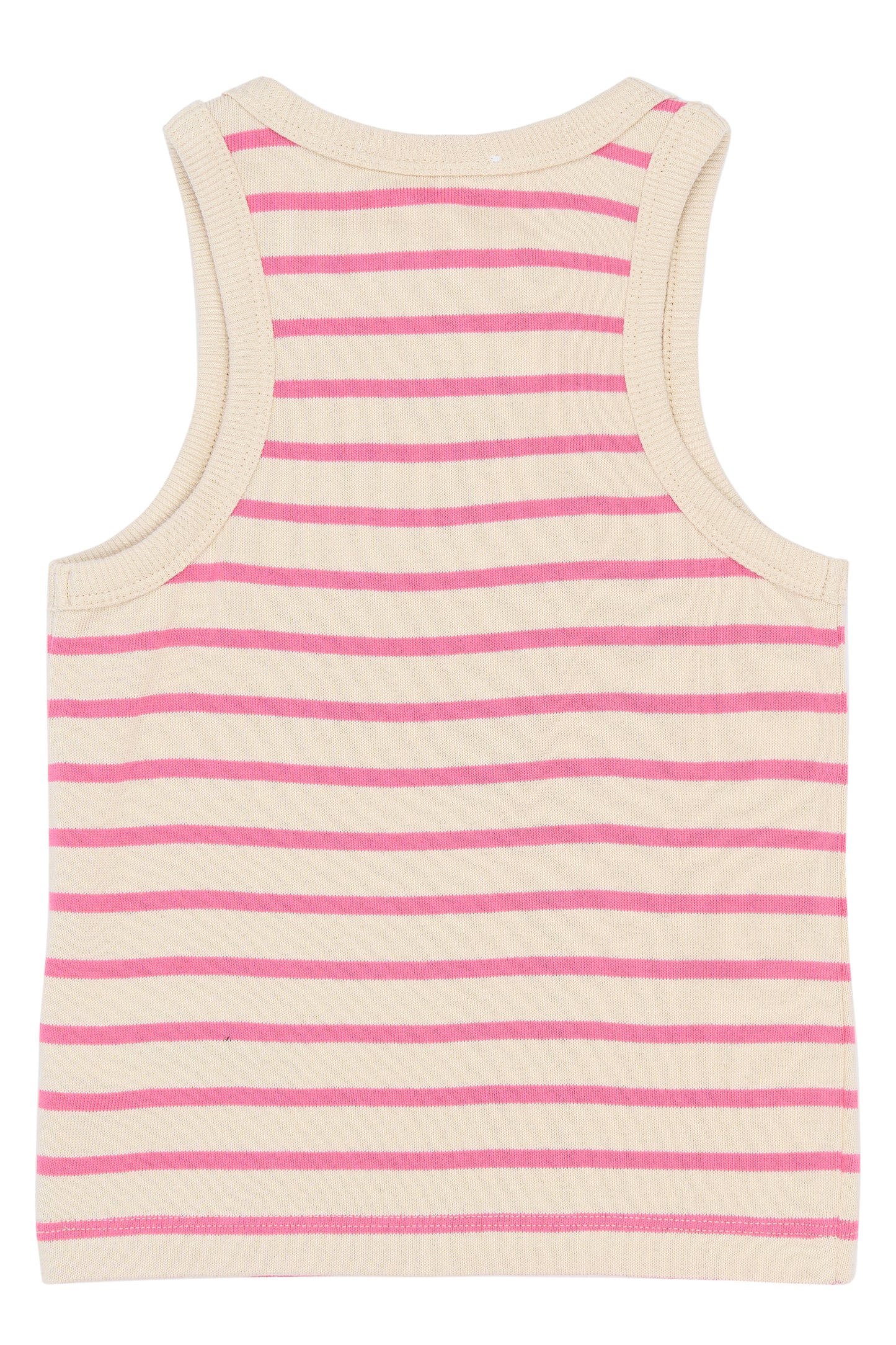 The New | Top | Carmine Rose Striped