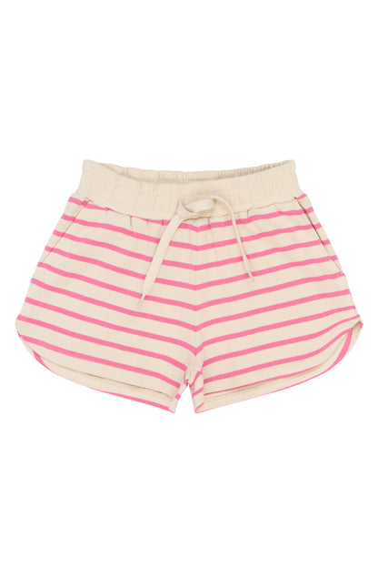 The New | Shorts | Carmine Rose Striped