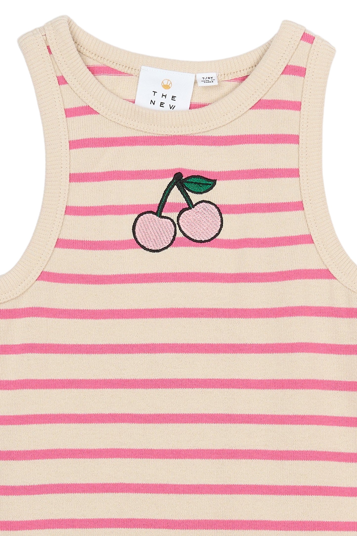 The New | Dress | Carmine Rose Striped