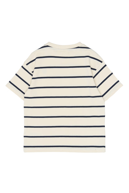 The New | T-Shirt | Gardenia Striped