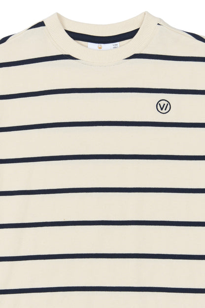 The New | T-Shirt | Gardenia Striped