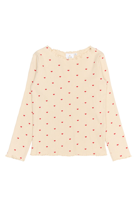 The New | Langarmshirt | Gardenia AOP