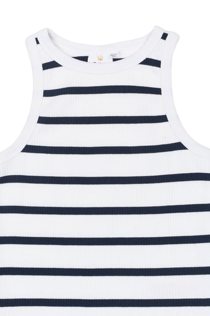 The New | Top | Navy Blazer Striped