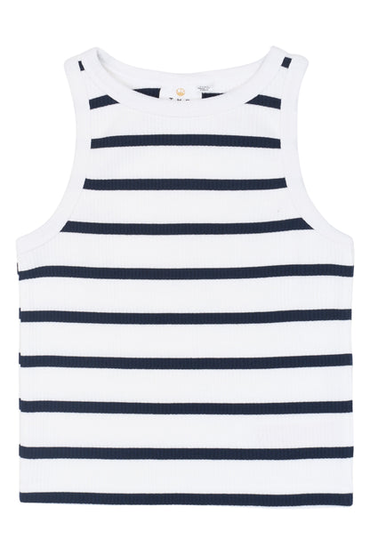 The New | Top | Navy Blazer Striped