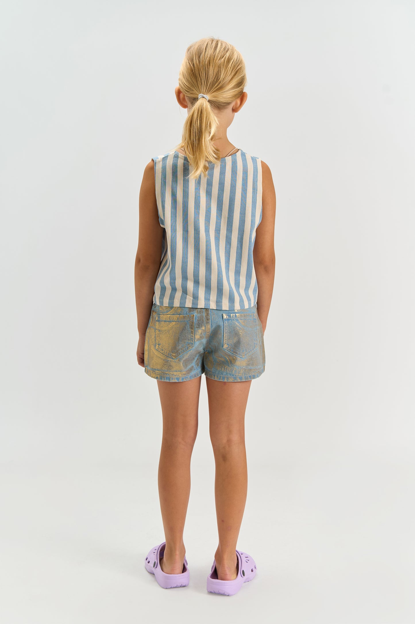 The New | Top | Forever Blue Striped