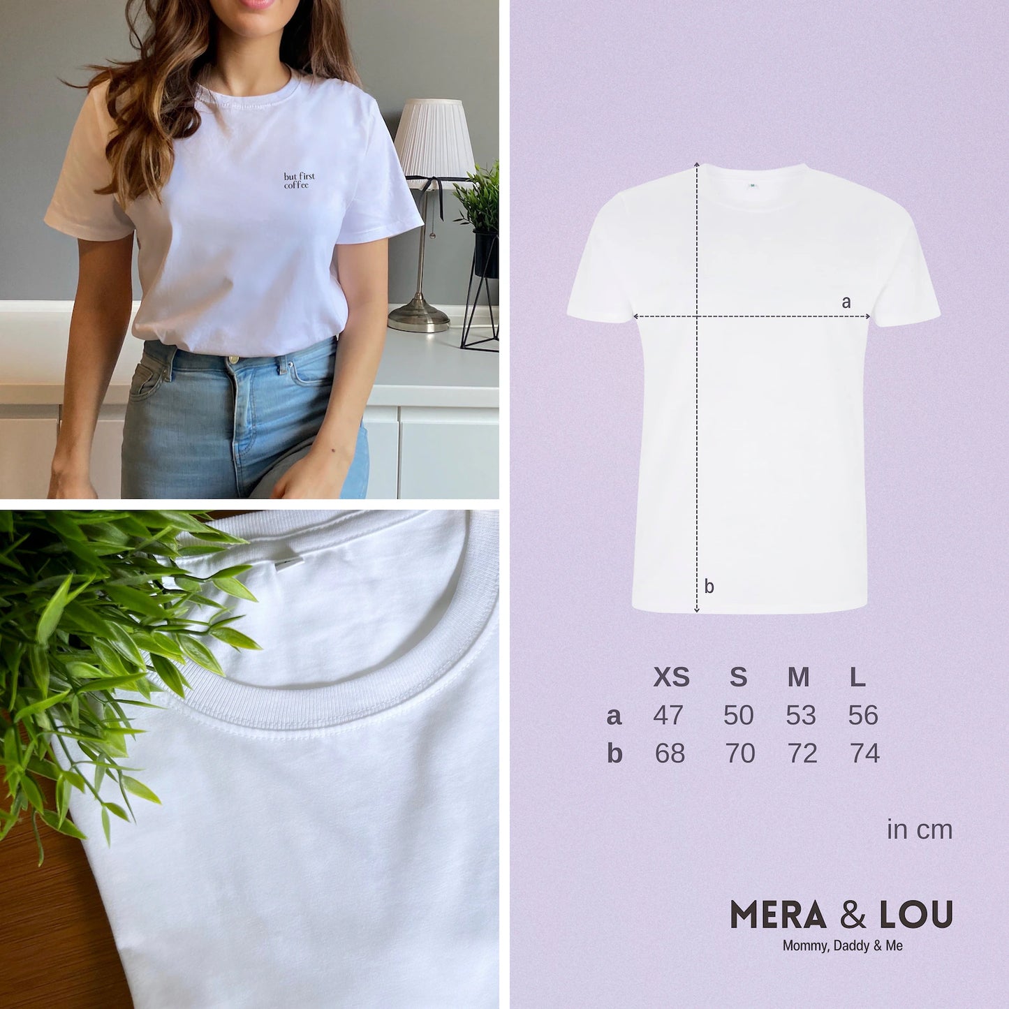 Mera and Lou | T-Shirt | Happiest with you (for Mom)
