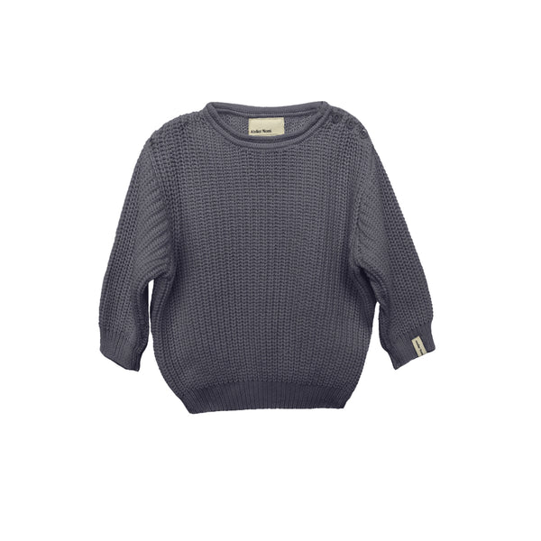Atelier Nomi | Pullover Stockholm | Dark Grey